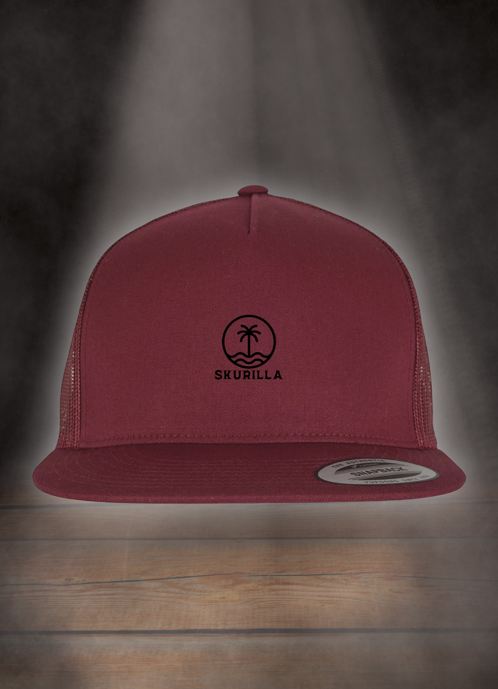 FLEXFIT TRUCKER SNAPBACK CAP #PALM PARADISE
