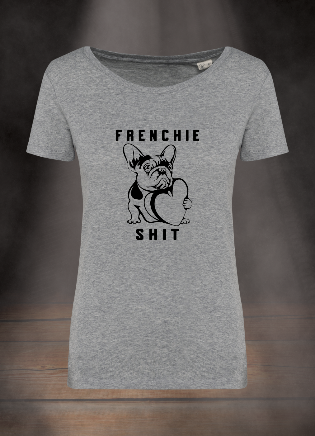 TUTICH DAMEN T-SHIRT #FRENCHIE