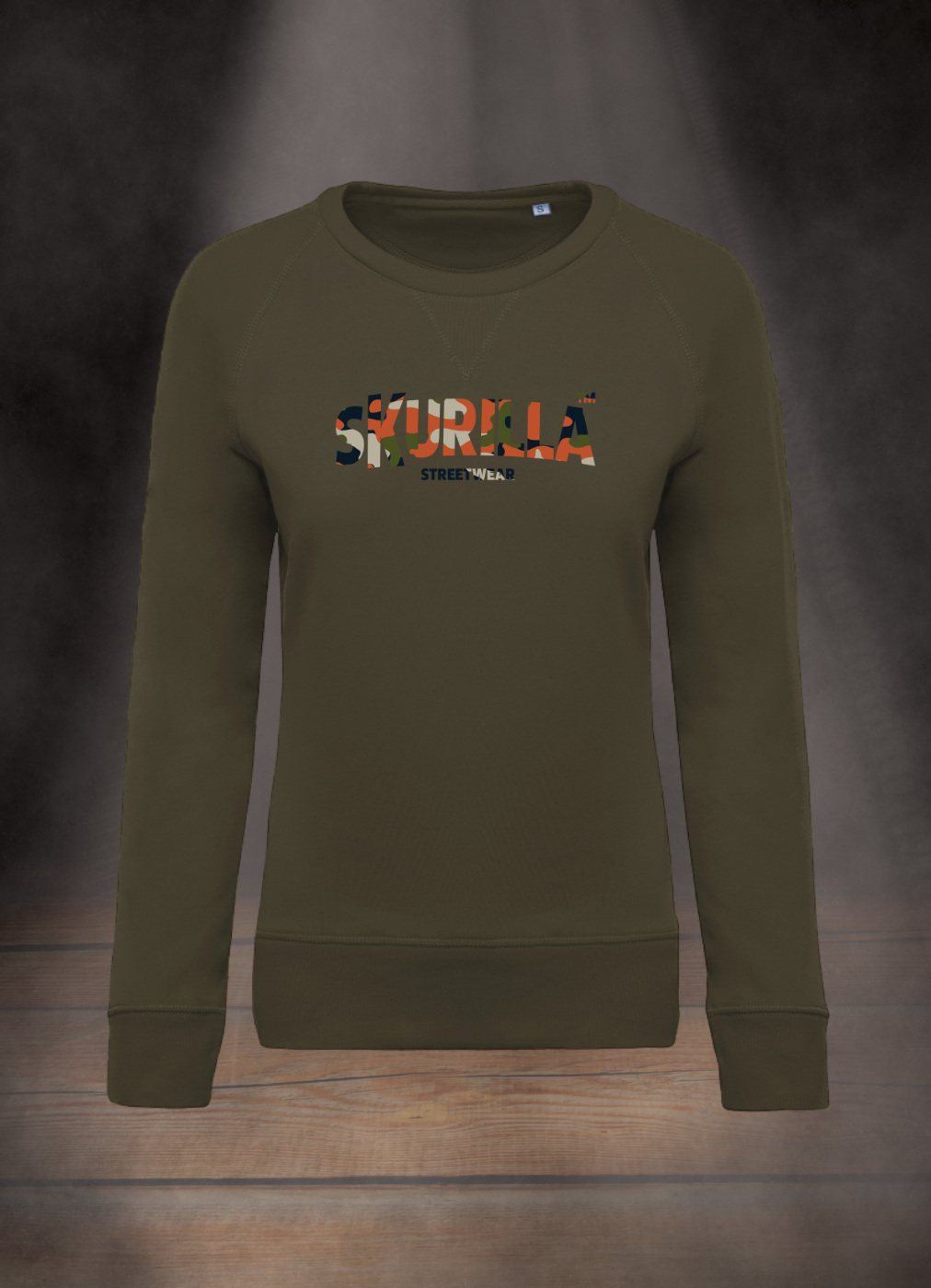 DAMEN SWEATSHIRT #CAMOUFLAGE