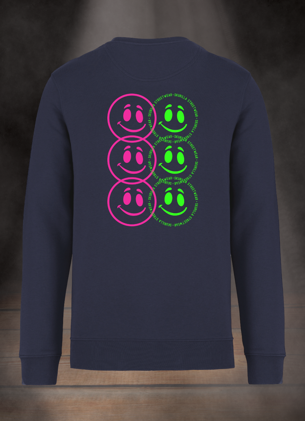 HERREN SWEATSHIRT #HAPPY CIRCLES