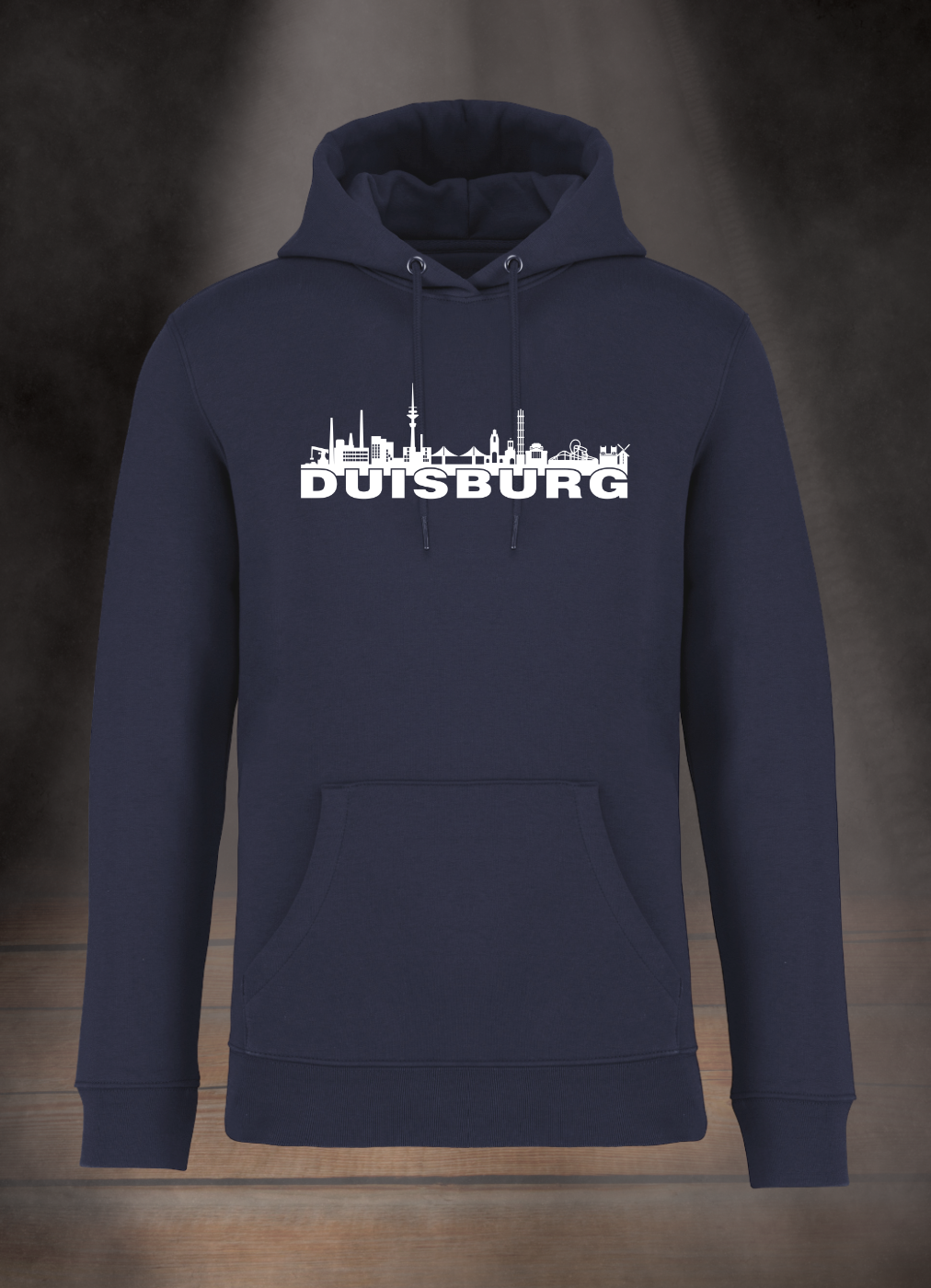 HERREN HOODIE #DUISBURG SKYLINE