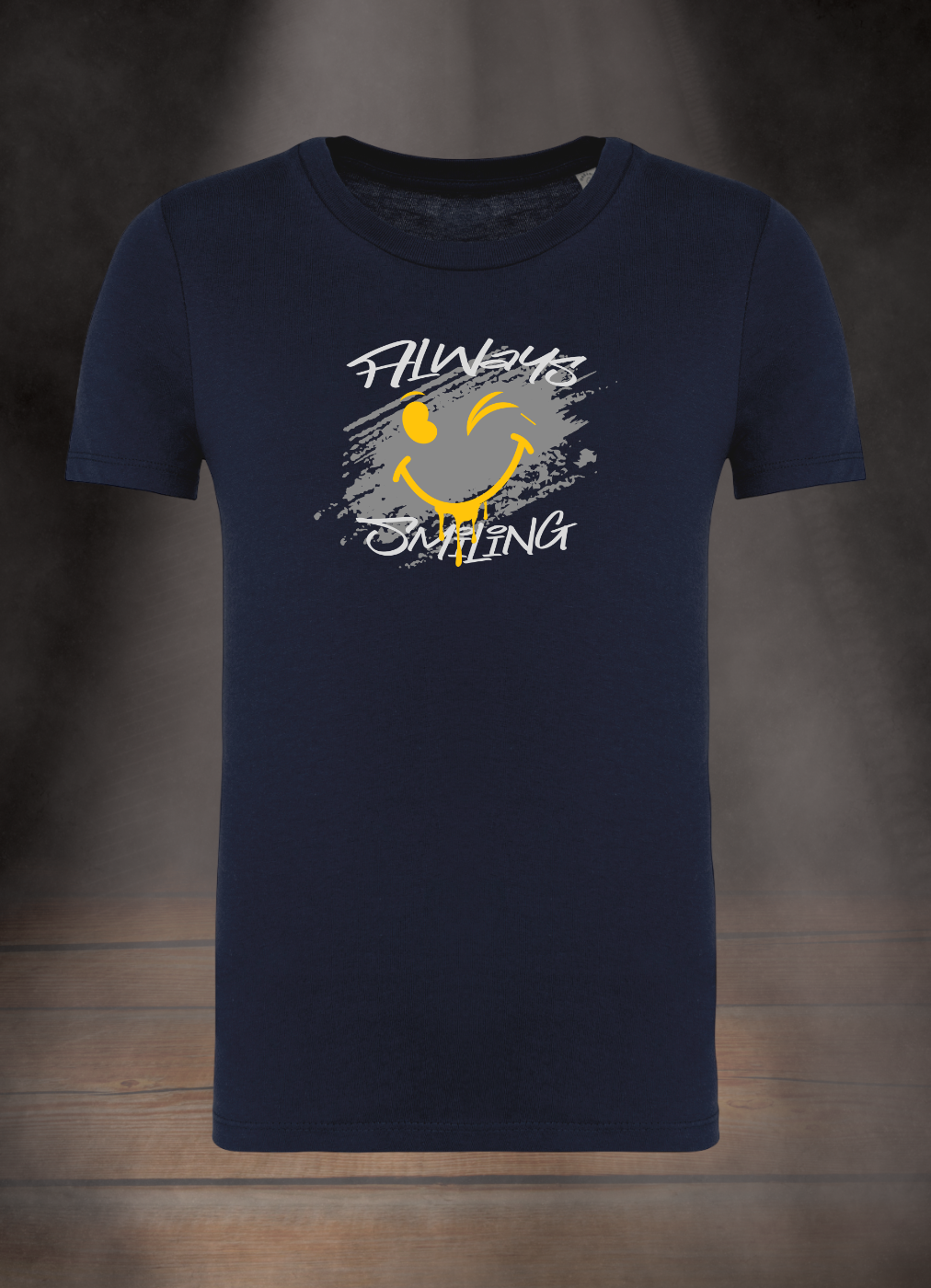 KINDER T-SHIRT #ALWAYS SMILING