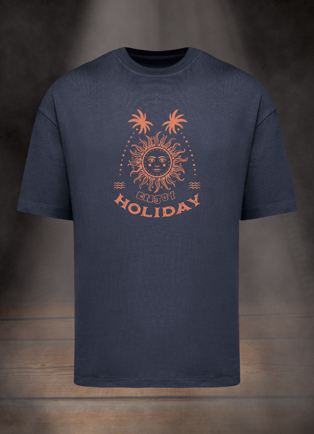 OVERSIZE T-SHIRT #ENJOY HOLIDAY