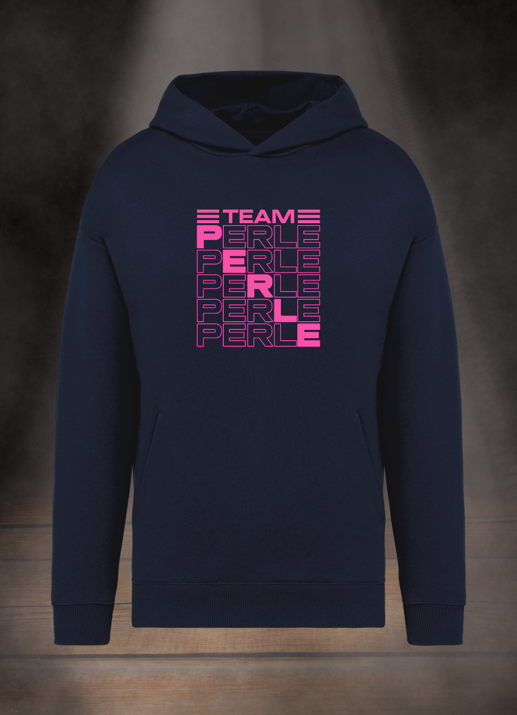 PERLE OVERSIZE HOODIE #TEAM PERLE