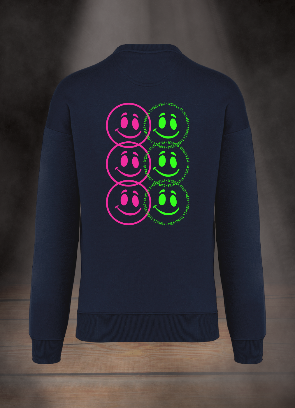 OVERSIZE SWEATSHIRT #HAPPY CIRCLES