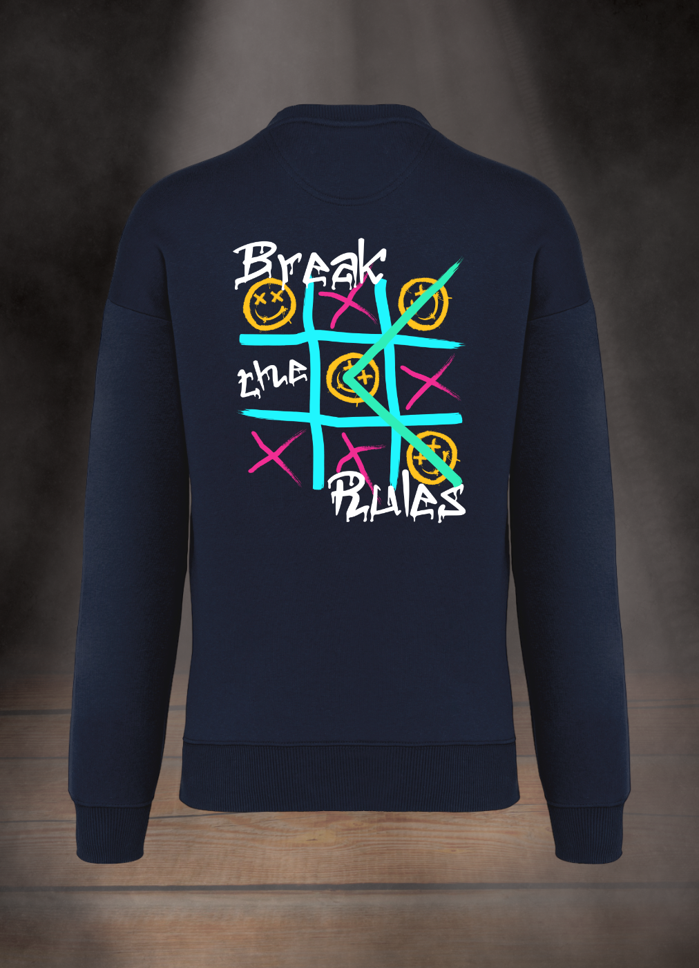 OVERSIZE SWEATSHIRT #BREAK THE RULES