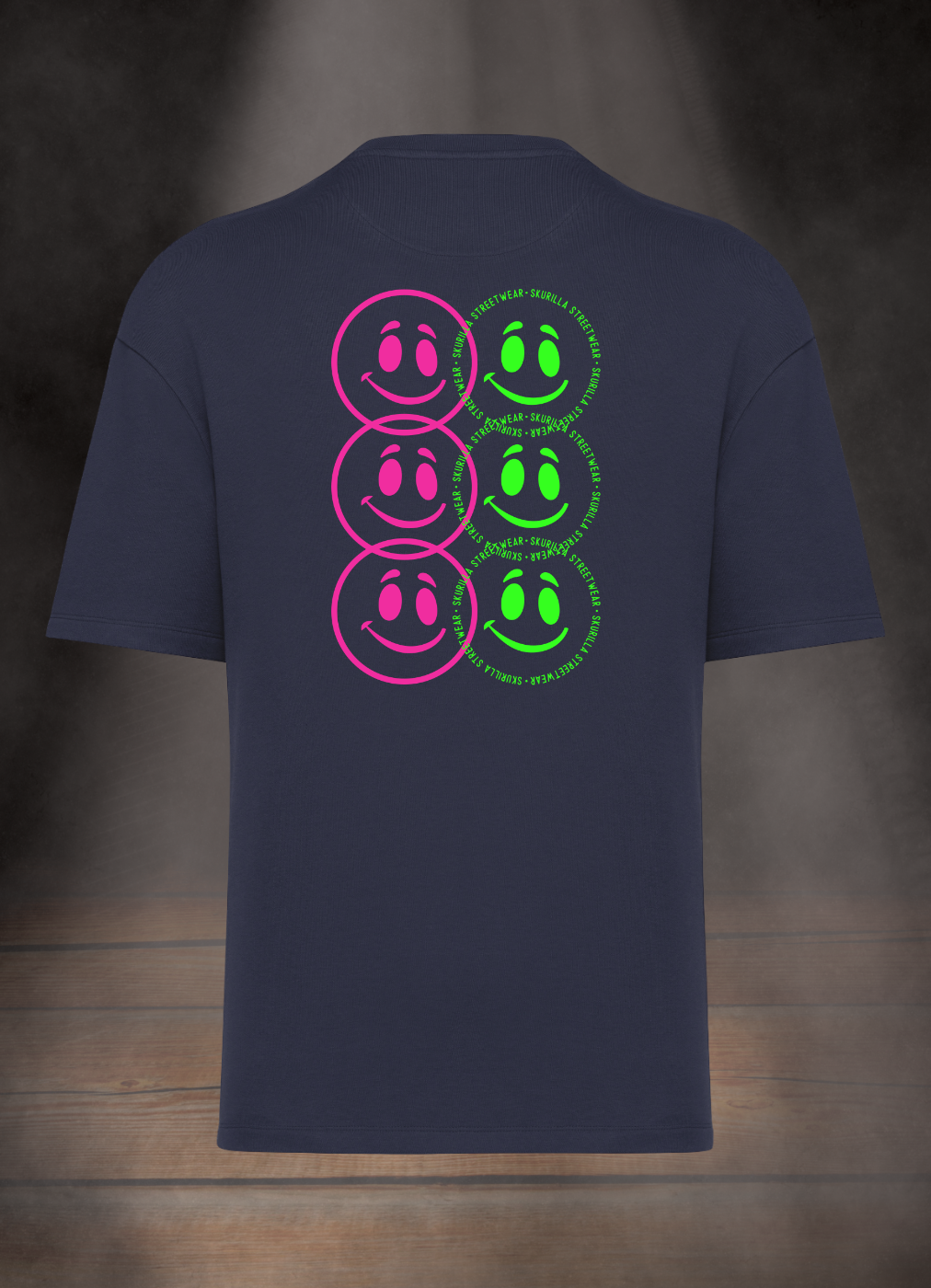 OVERSIZE T-SHIRT 300gr. #HAPPY CIRCLES