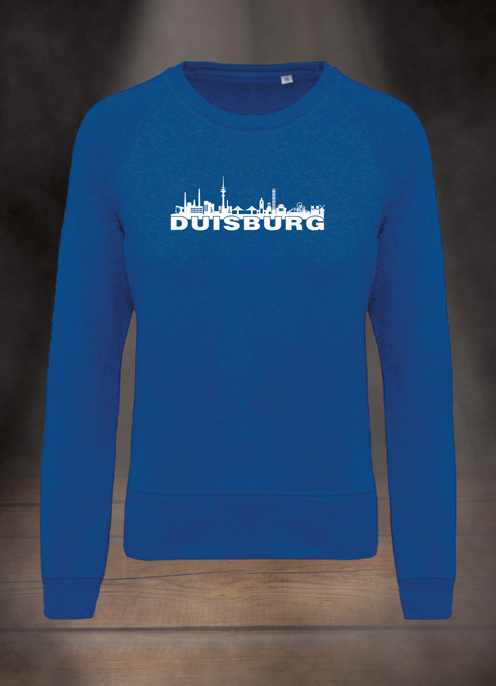 DAMEN SWEATSHIRT #DUISBURG SKYLINE