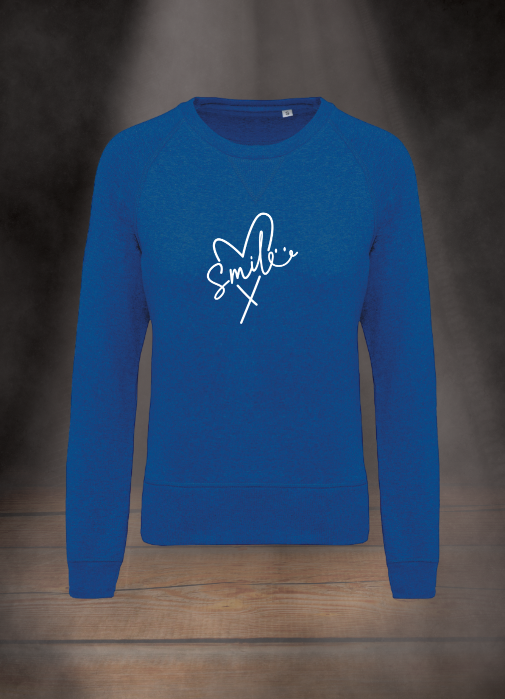 DAMEN SWEATSHIRT #HEART SMILE