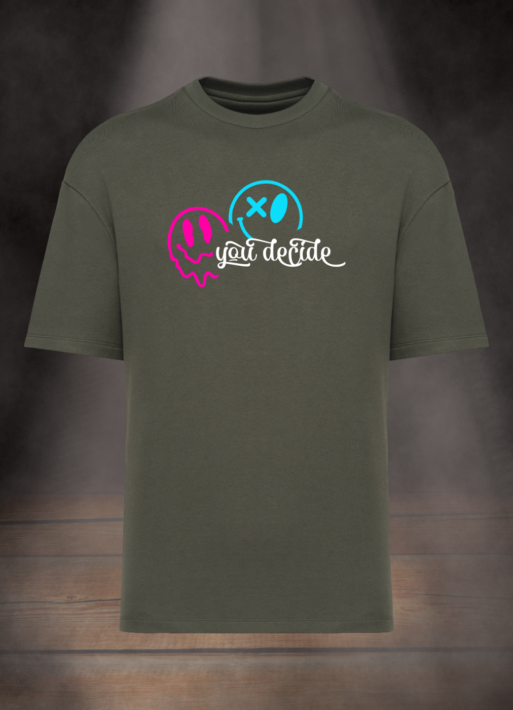 OVERSIZE T-SHIRT 300gr #YOU DECIDE