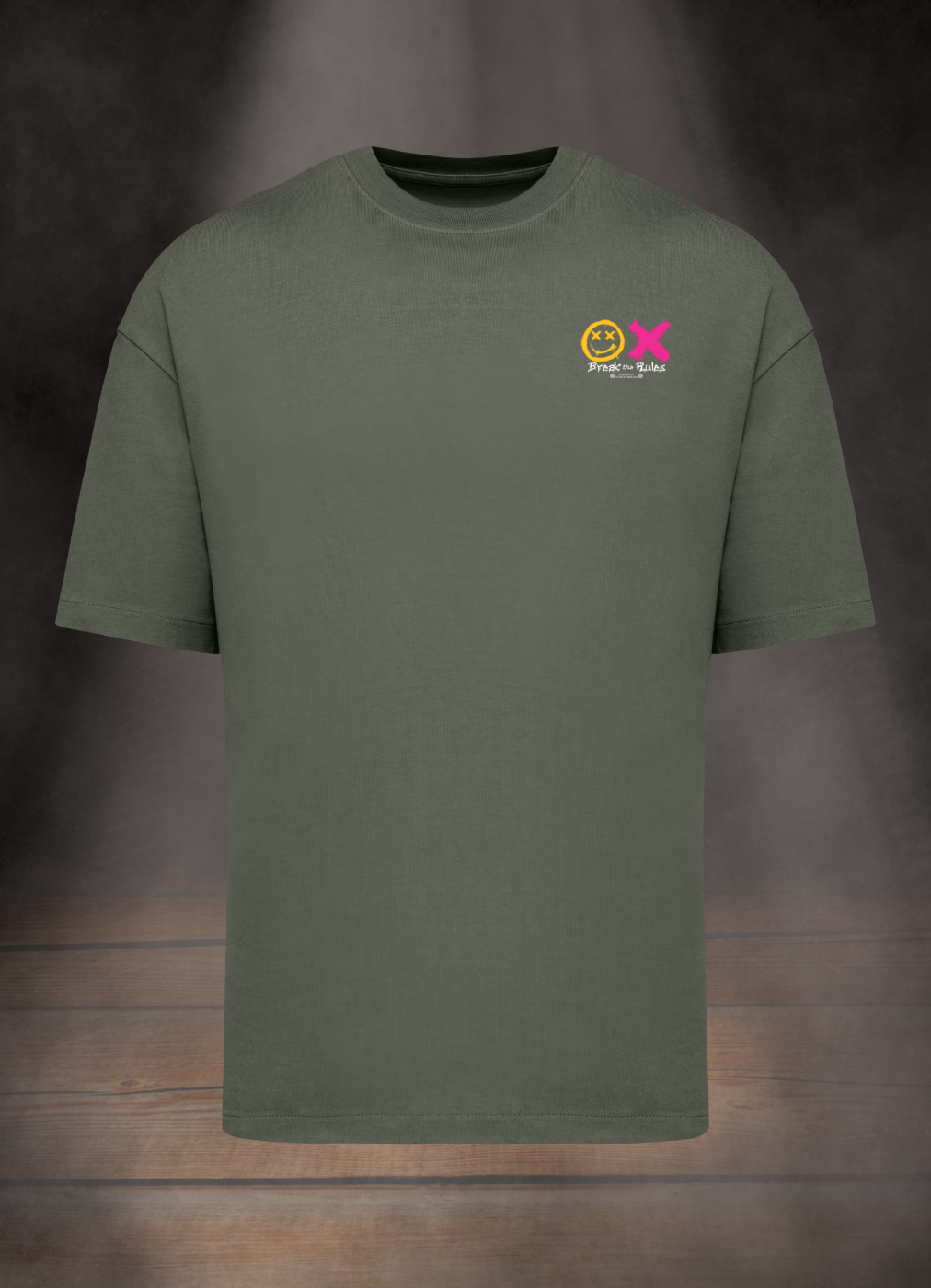 OVERSIZE T-SHIRT 220gr. #BREAK THE RULES