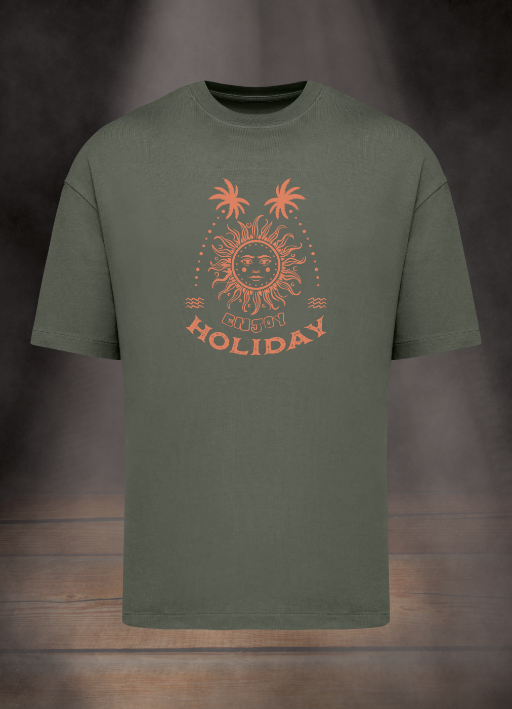 OVERSIZE T-SHIRT #ENJOY HOLIDAY