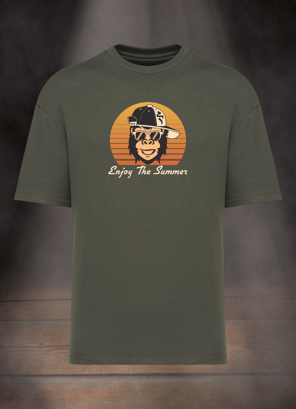 OVERSIZE T-SHIRT 300gr. #ENJOY