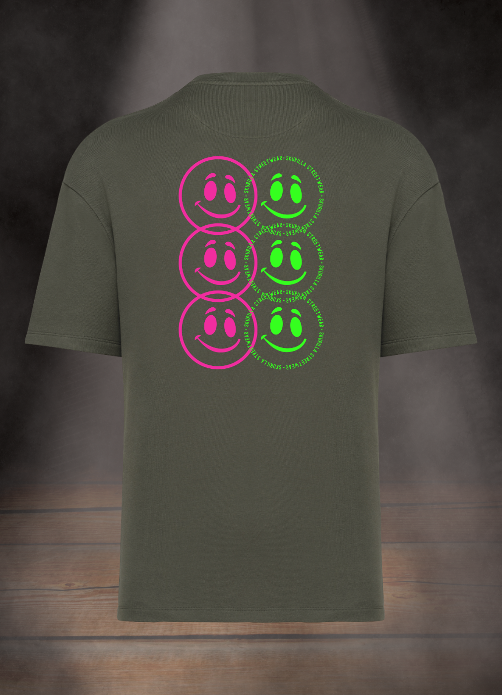 OVERSIZE T-SHIRT 300gr. #HAPPY CIRCLES