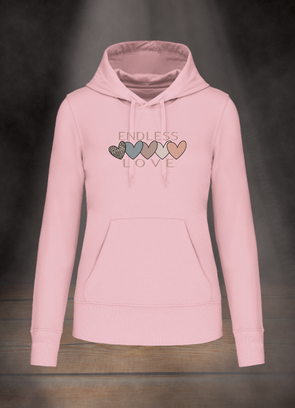 DAMEN HOODIE #ENDLESS LOVE