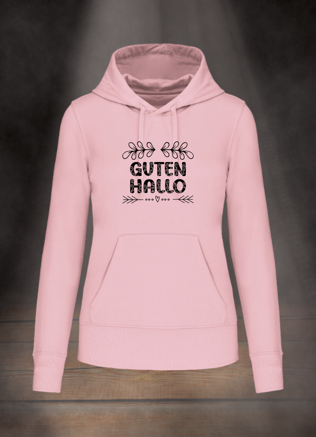 PERLE DAMEN HOODIE #GUTEN HALLO