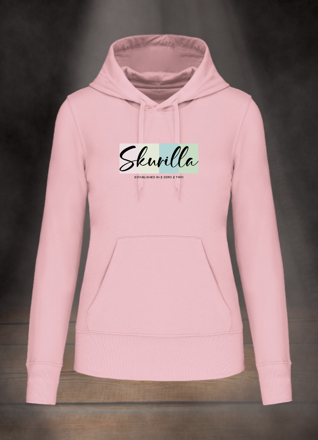 DAMEN HOODIE #PASTEL PULSE