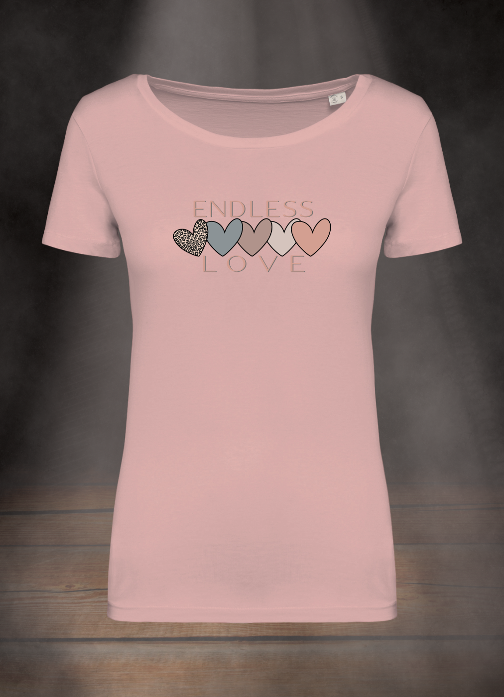 DAMEN T-SHIRT #ENDLESS LOVE