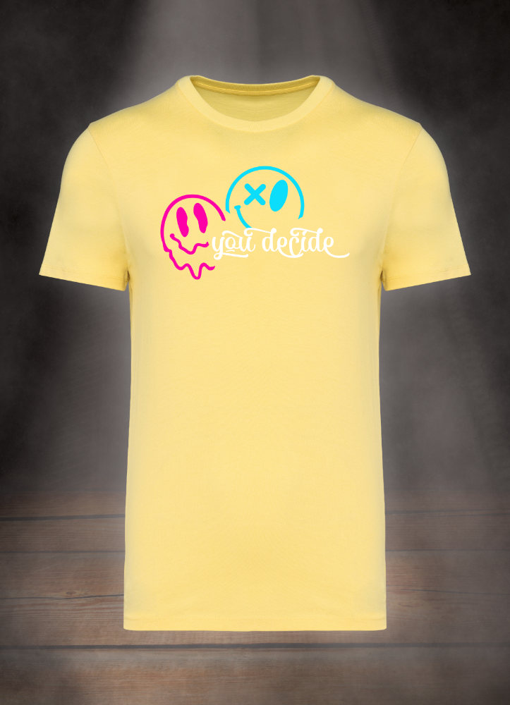 HERREN T-SHIRT #YOU DECIDE
