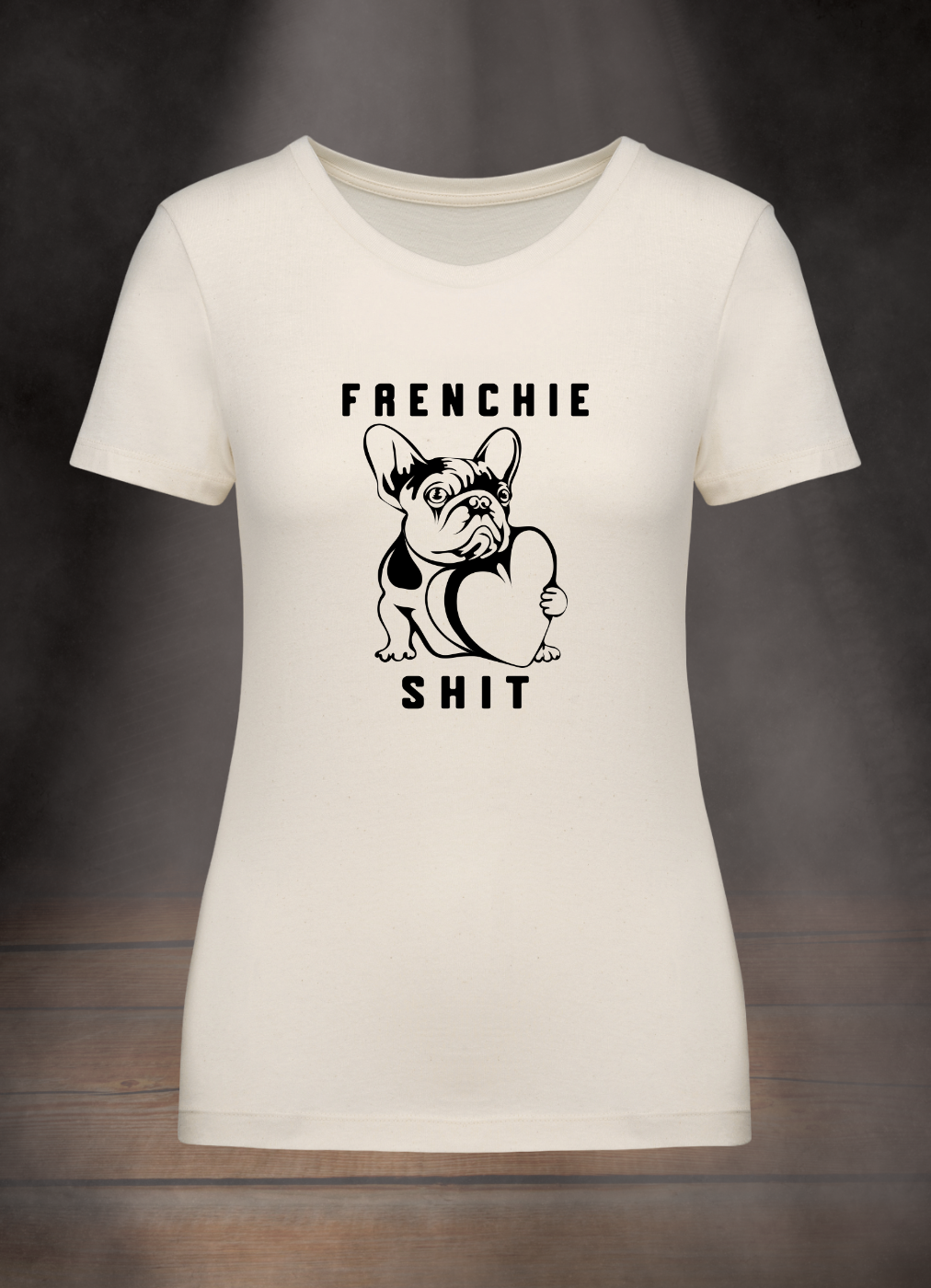 TUTICH DAMEN T-SHIRT #FRENCHIE