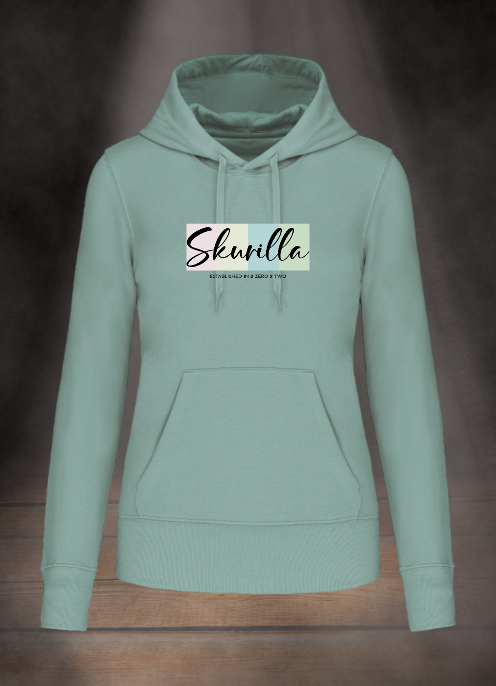 DAMEN HOODIE #PASTEL PULSE