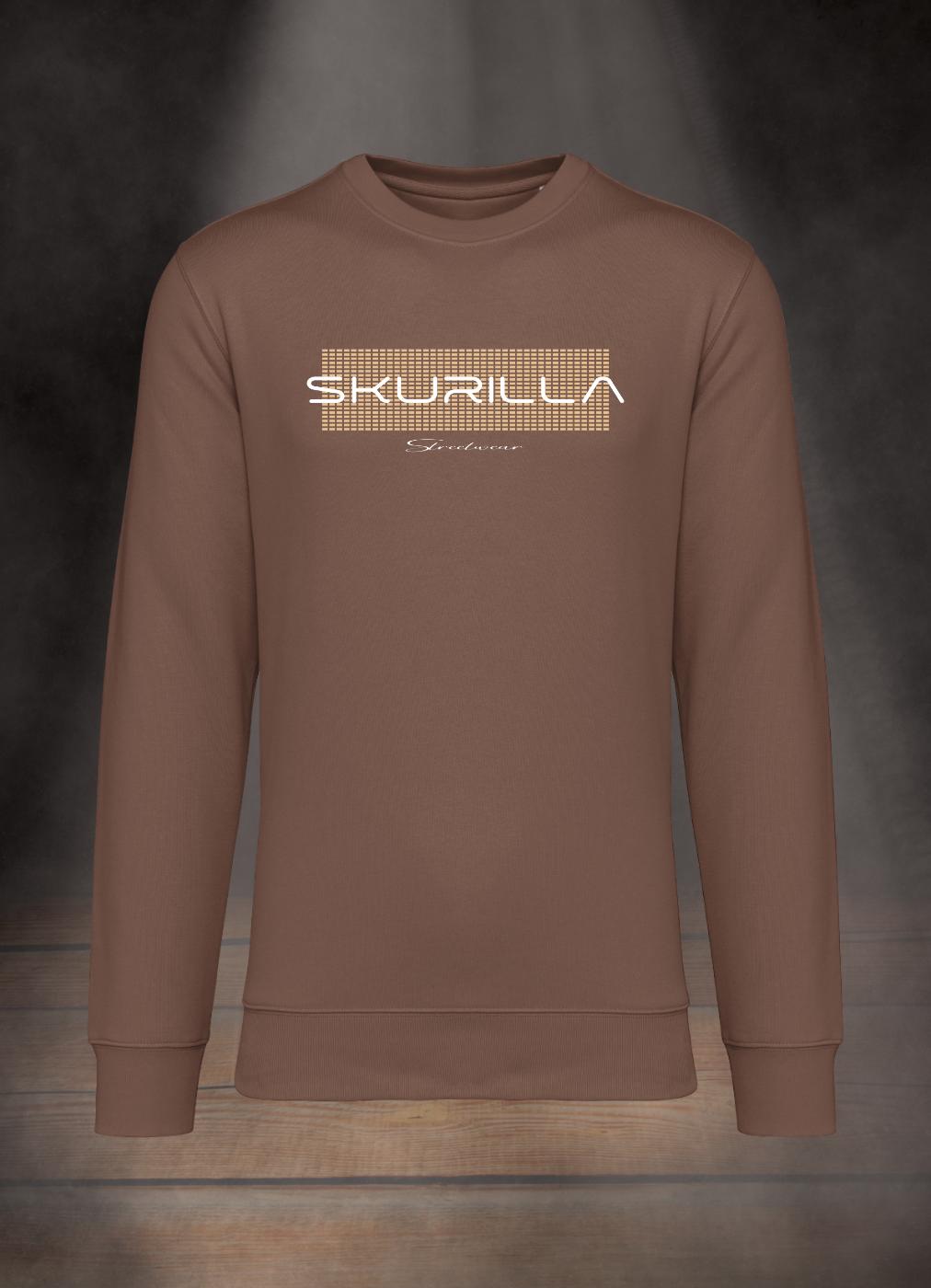 HERREN SWEATSHIRT #BEIGE BLOCKS