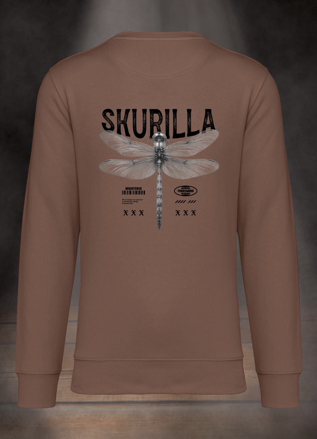 HERREN SWEATSHIRT #DRAGON FLY