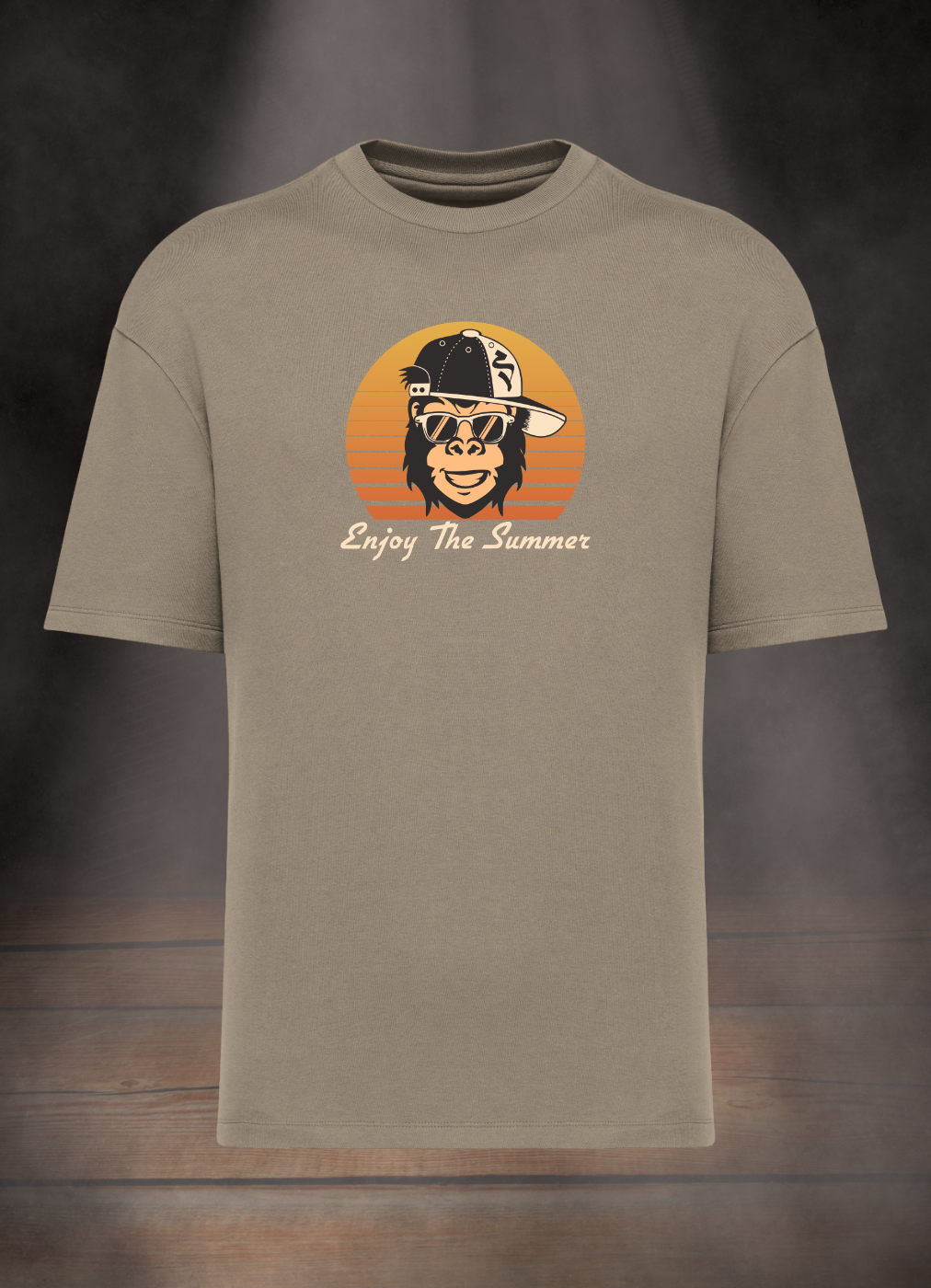 OVERSIZE T-SHIRT 300gr. #ENJOY
