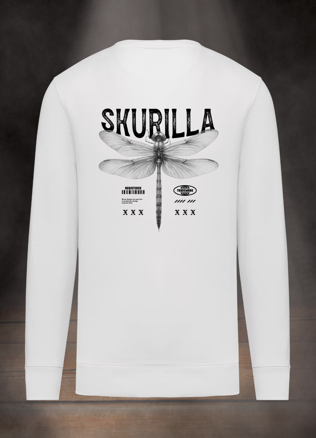 HERREN SWEATSHIRT #DRAGON FLY