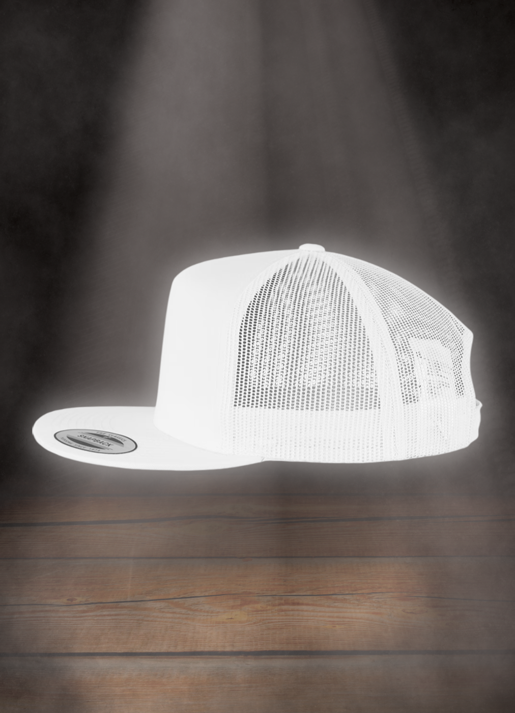 FLEXFIT TRUCKER SNAPBACK CAP #LAUREL BRANCH GOLD