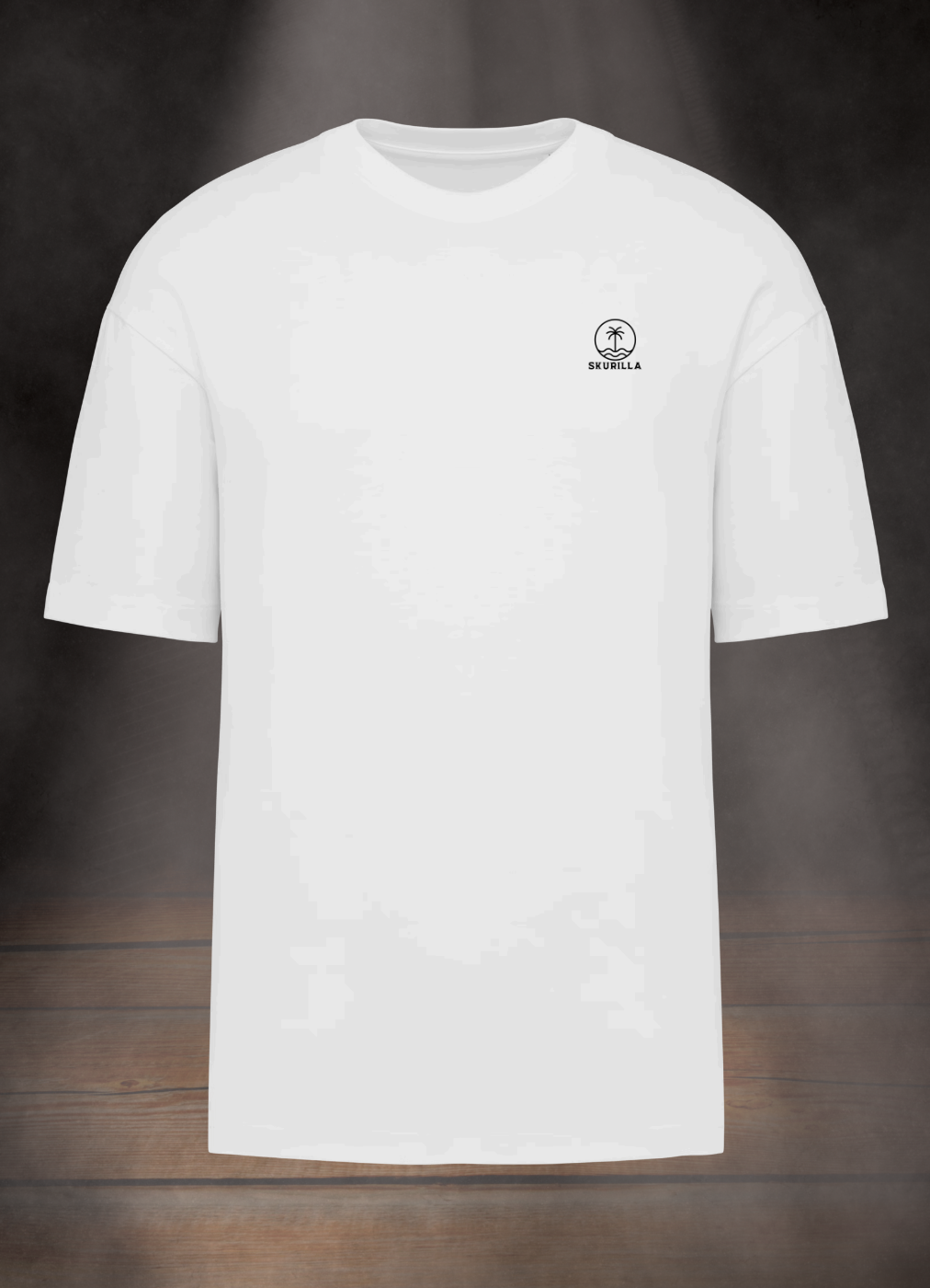 OVERSIZE T-SHIRT 220gr. #PALM PARADISE