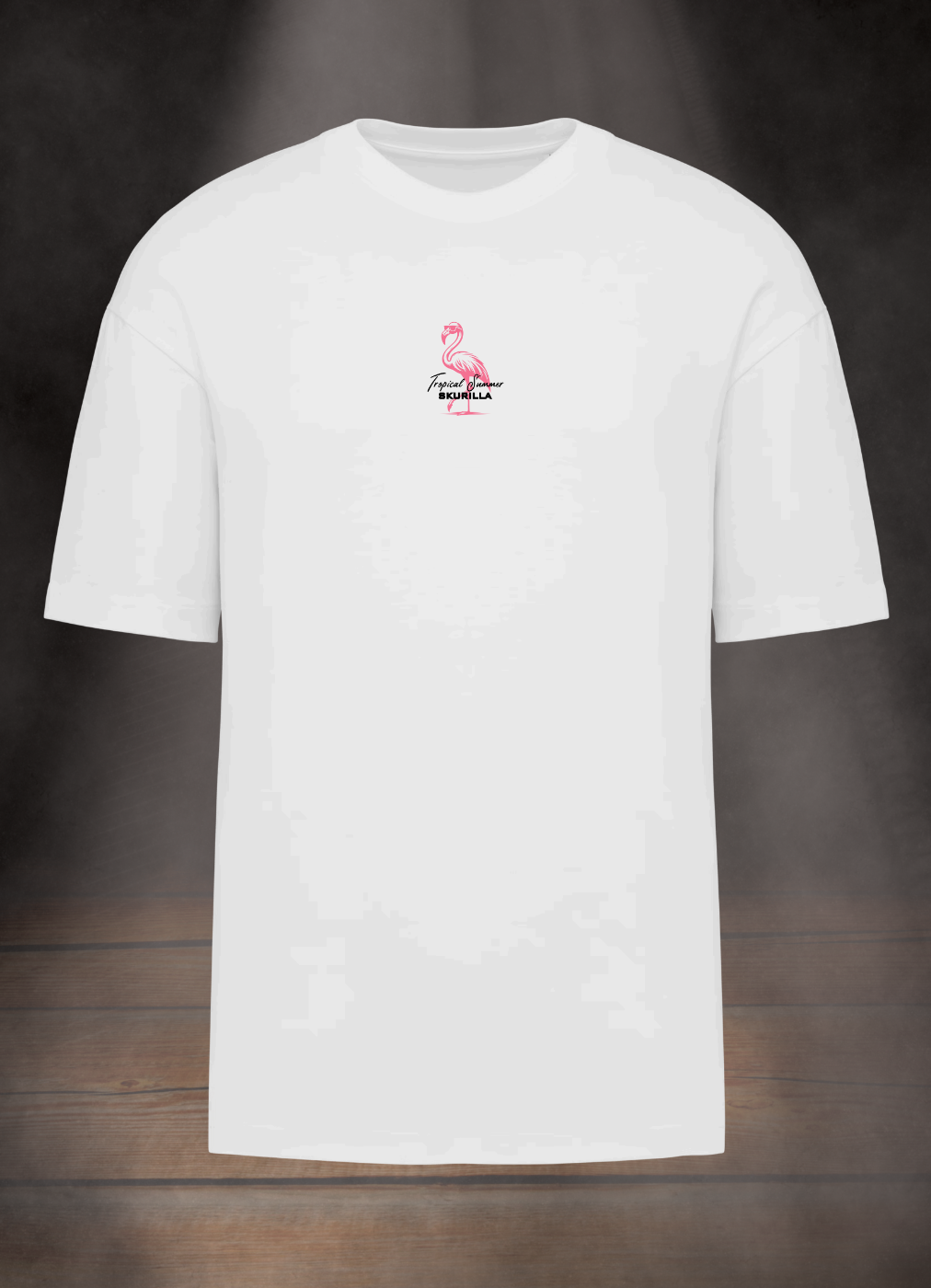 OVERSIZE T-SHIRT #FLAMINGO