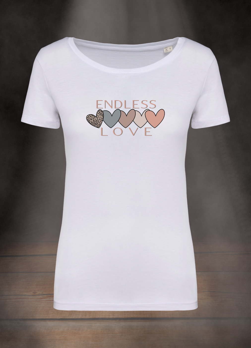 DAMEN T-SHIRT #ENDLESS LOVE