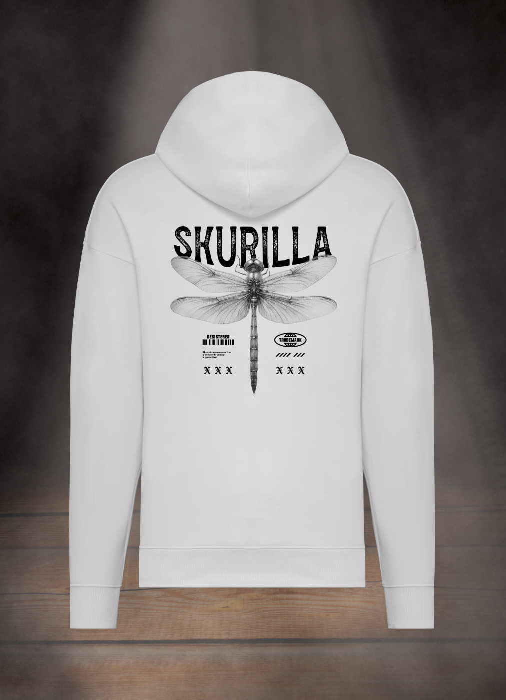 OVERSIZE HOODIE #DRAGON FLY