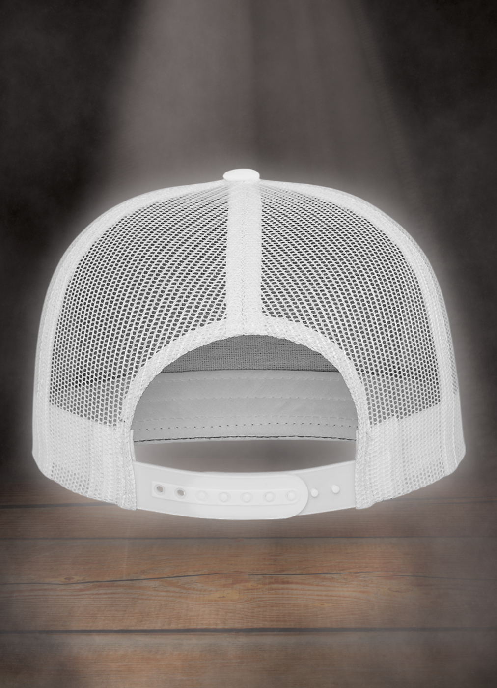 FLEXFIT TRUCKER SNAPBACK CAP #OLD TYPE BLACK