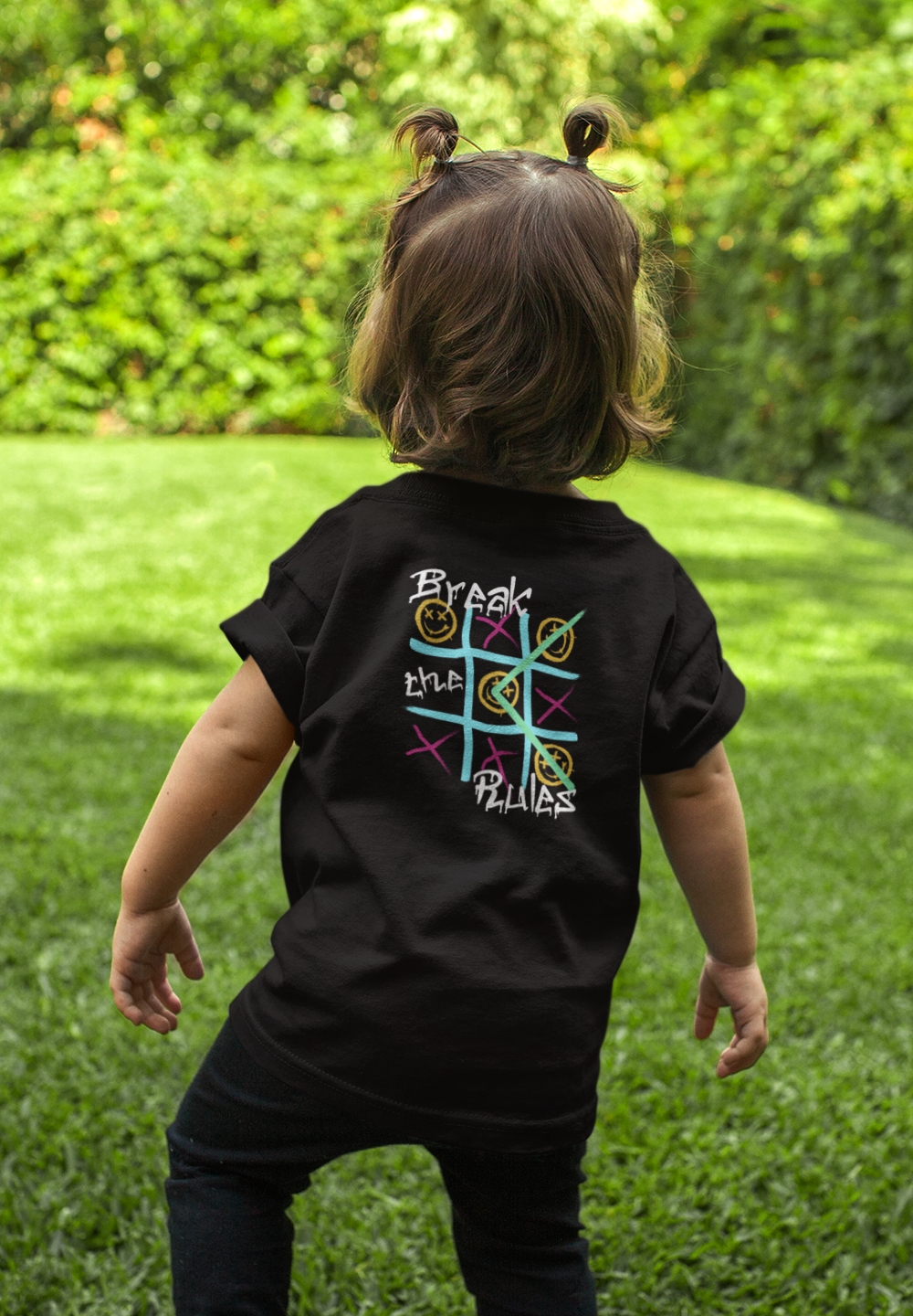 KINDER T-SHIRT #BREAK THE RULES