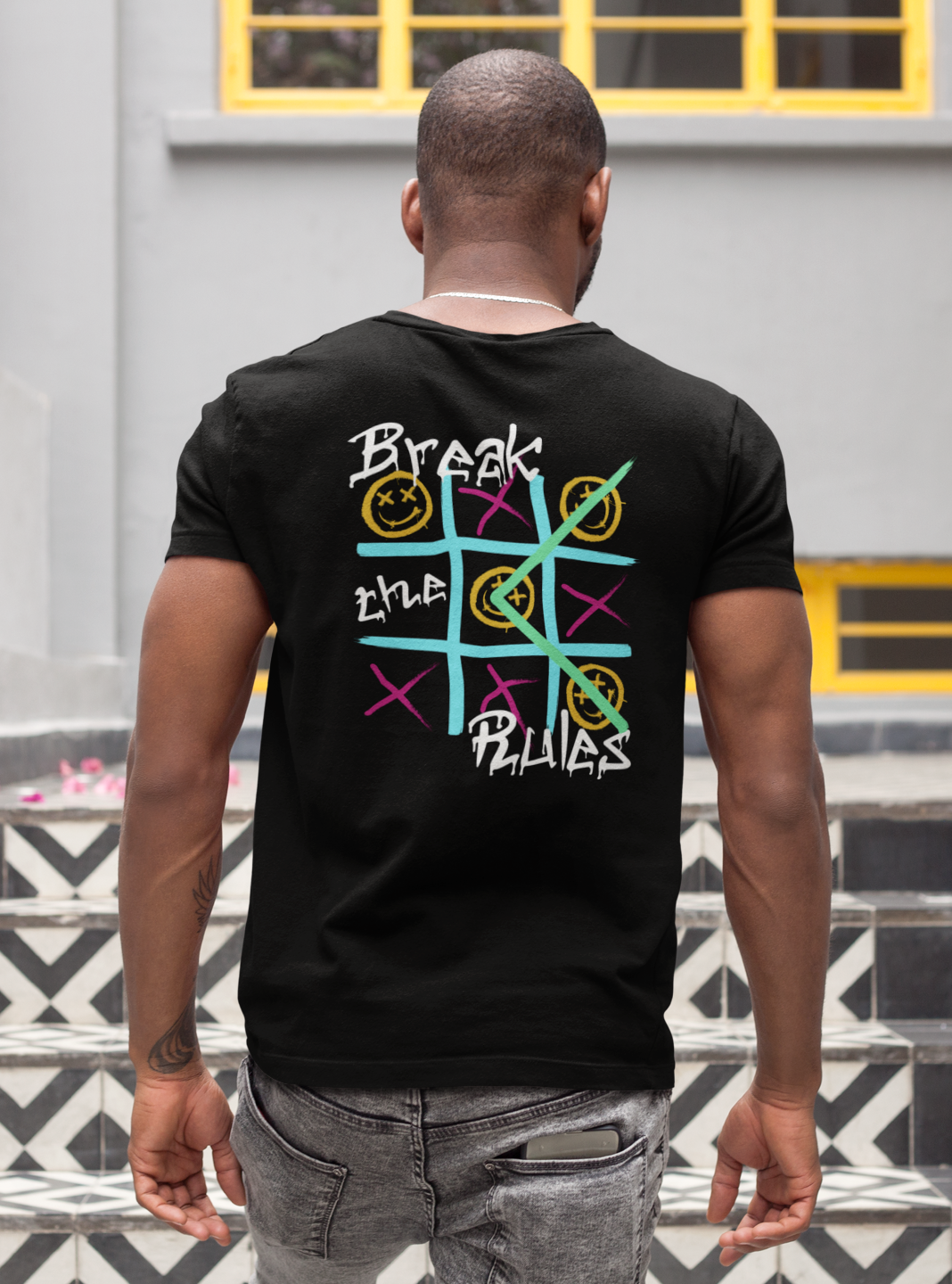 HERREN T-SHIRT BREAK THE RULES