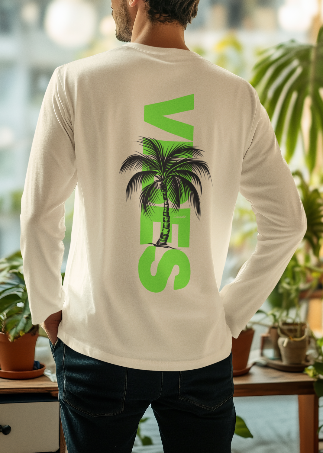 HERREN SWEATSHIRT #VIBES