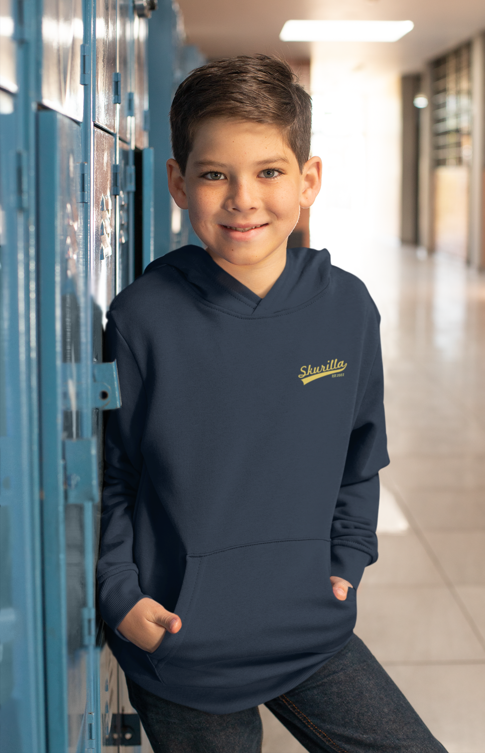 BESTICKTER KINDER HOODIE #PRIMARY