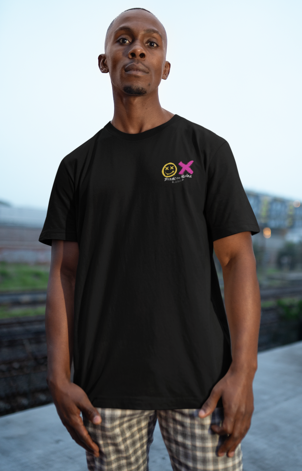 OVERSIZE T-SHIRT 220gr. #BREAK THE RULES