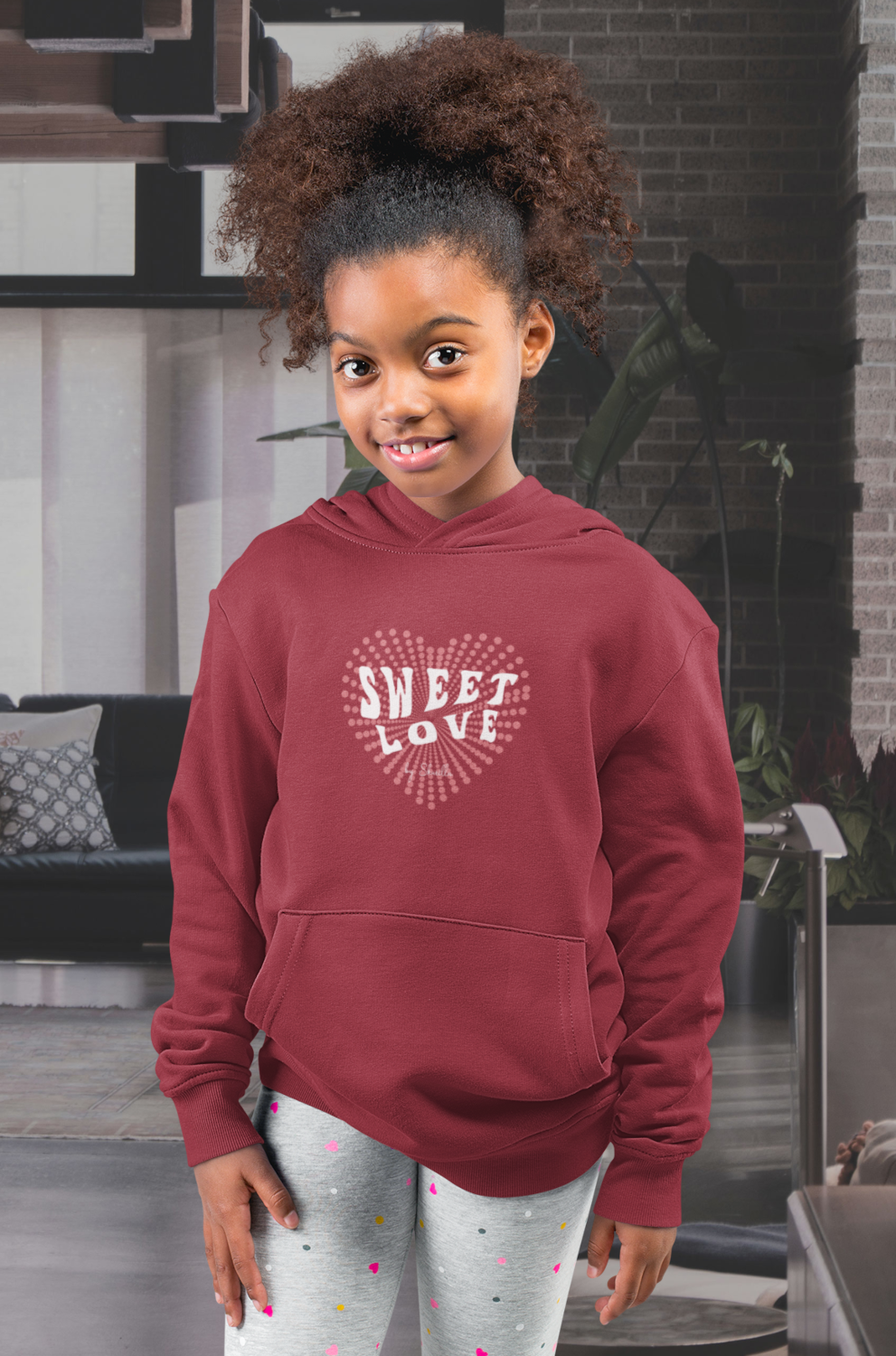KINDER HOODIE #SWEET LOVE
