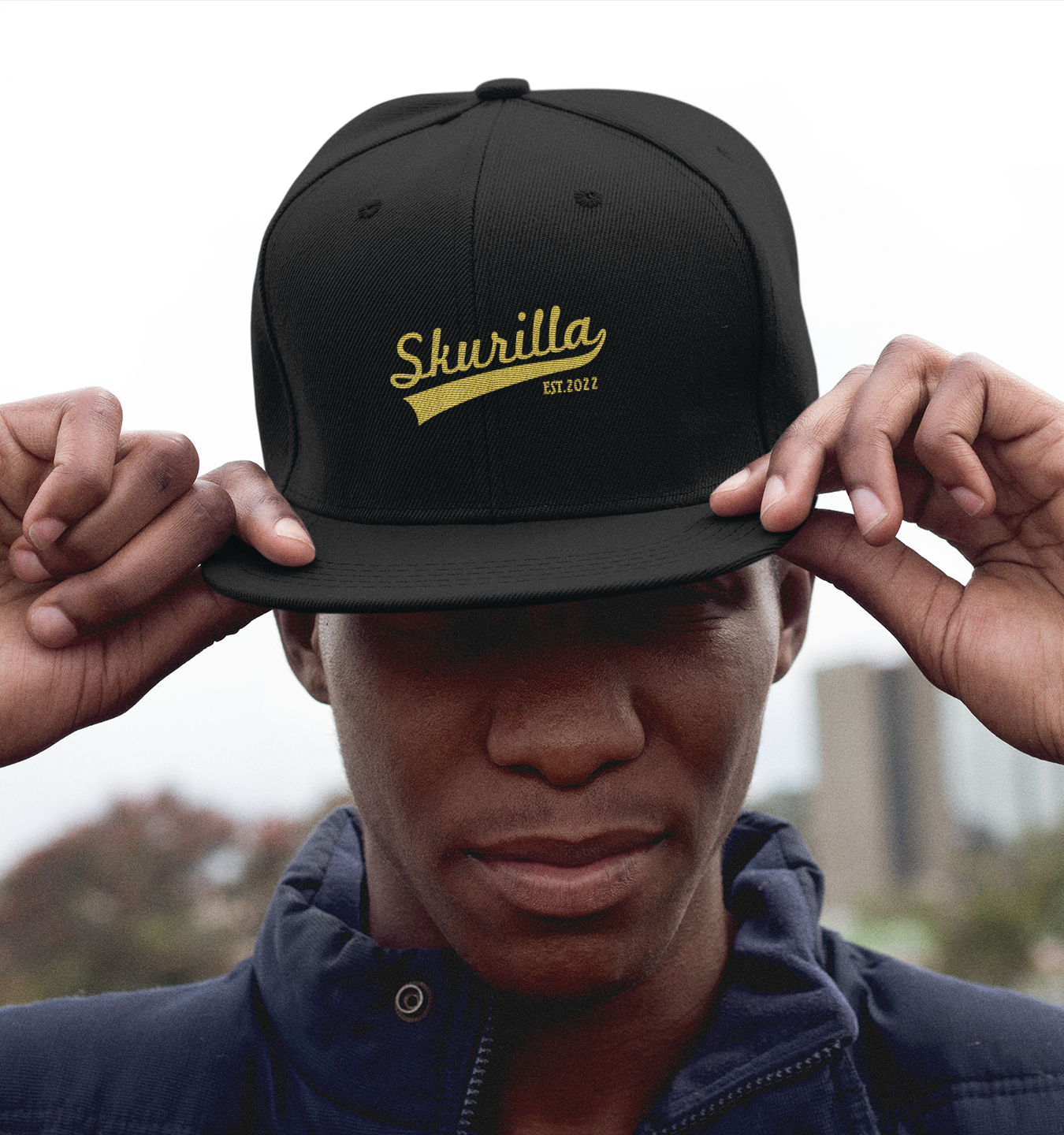 FLEXFIT TRUCKER SNAPBACK CAP #PRIMARY