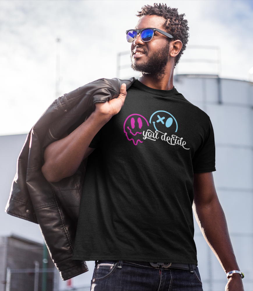 HERREN T-SHIRT #YOU DECIDE
