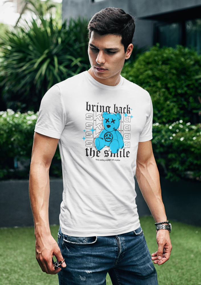 HERREN T-SHIRT #THE SMILE