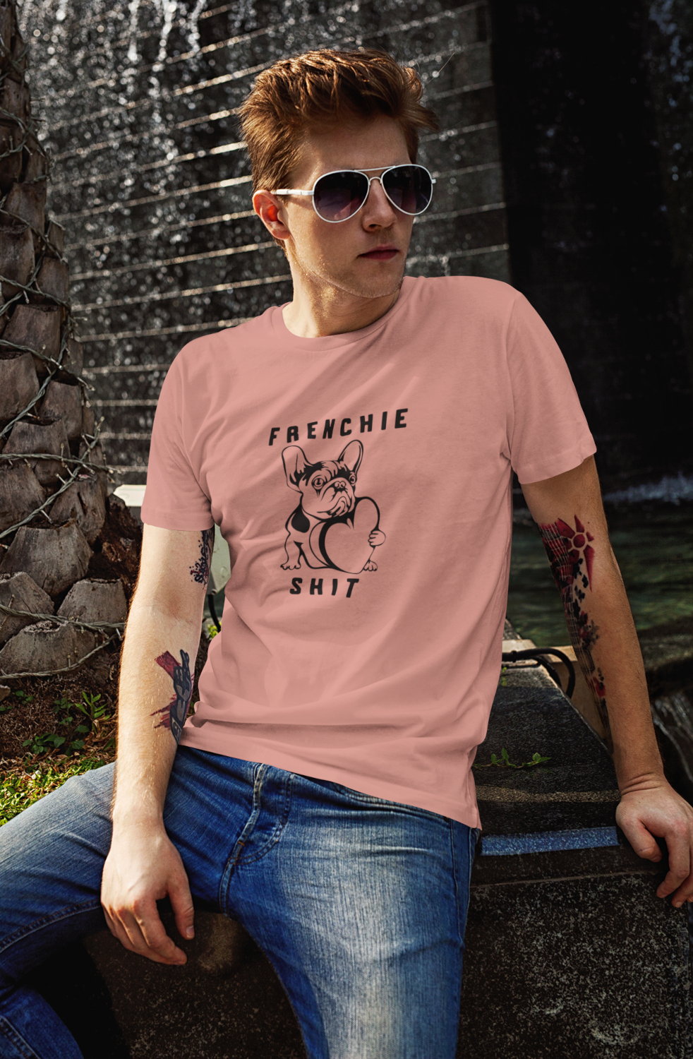 TUTICH HERREN T-SHIRT #FRENCHIE