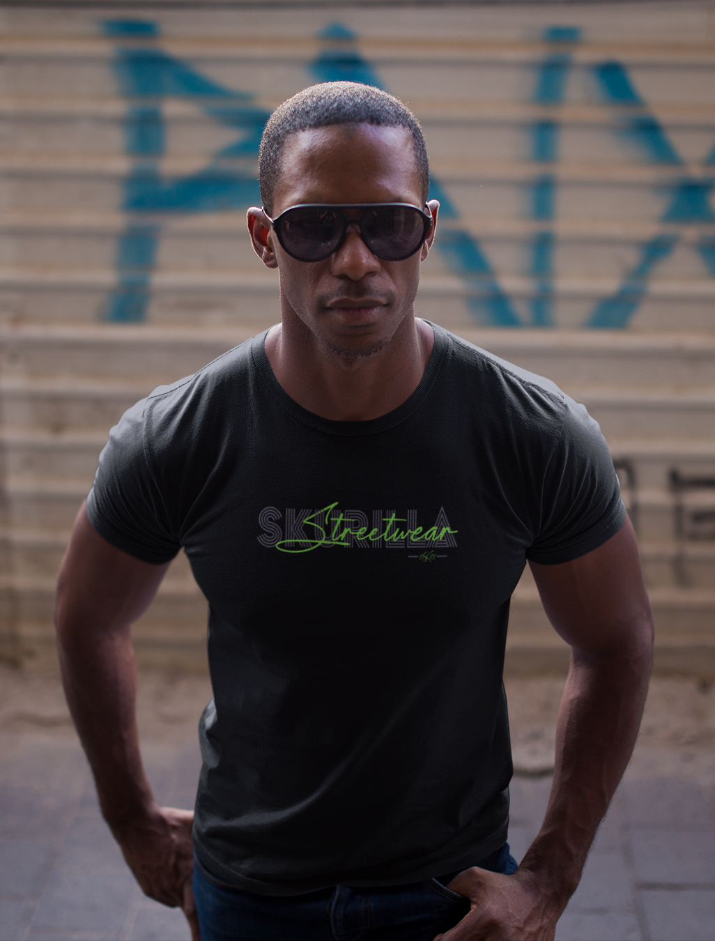 HERREN T-SHIRT #STRIPES