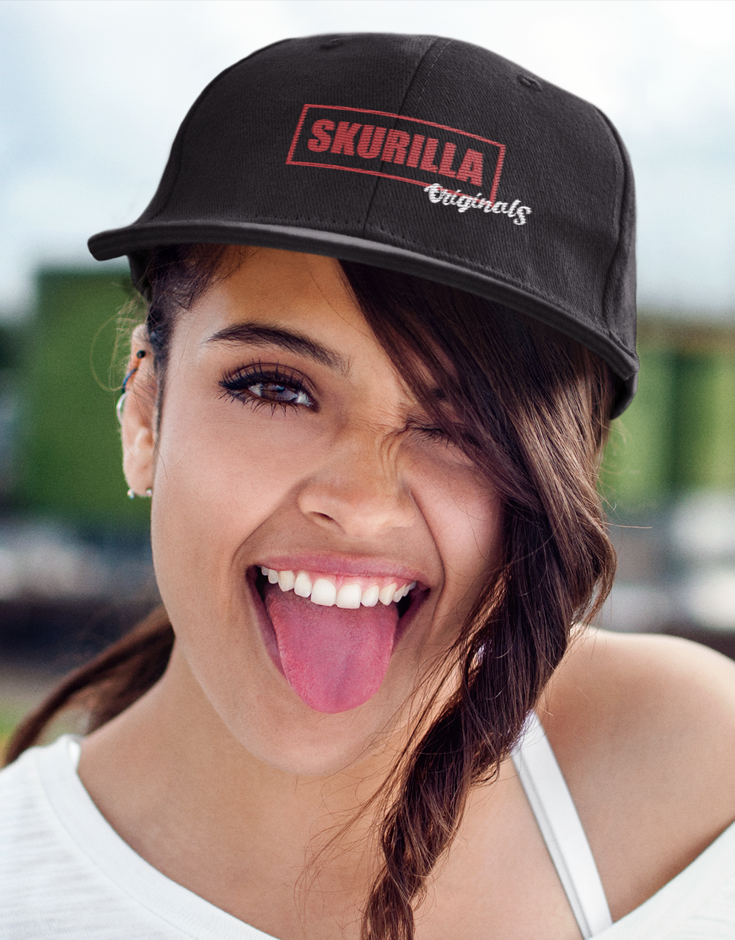 FLEXFIT TRUCKER SNAPBACK CAP #ORIGINALS