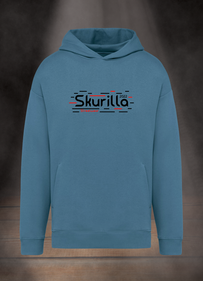 OVERSIZE HOODIE #BLACK´N RED