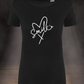 DAMEN T-SHIRT #HEART SMILE