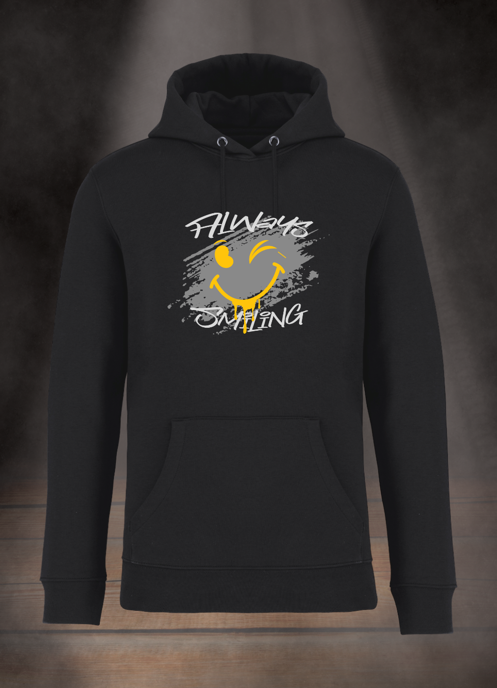 KINDER HOODIE #ALWAYS SMILING